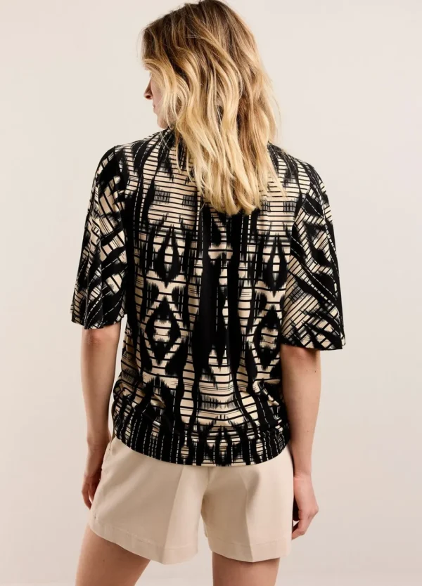 Women Summum Woman Top With Wide Sleeves