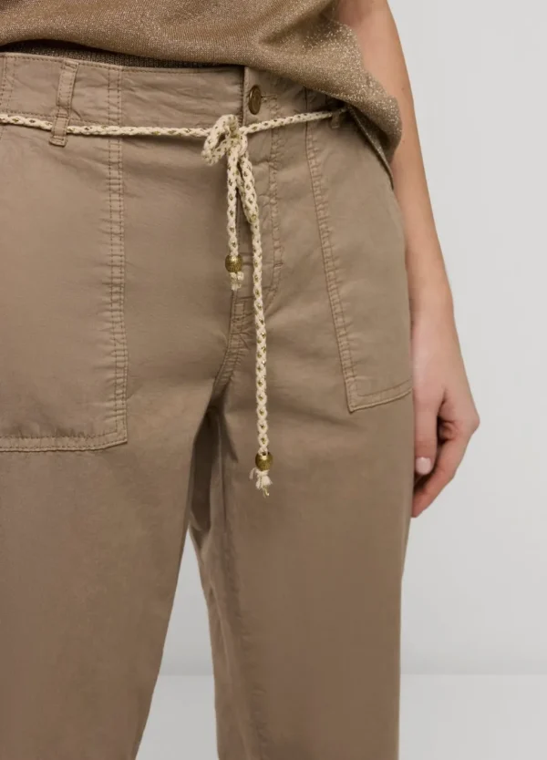 Women Summum Woman Trousers With Patch Pockets