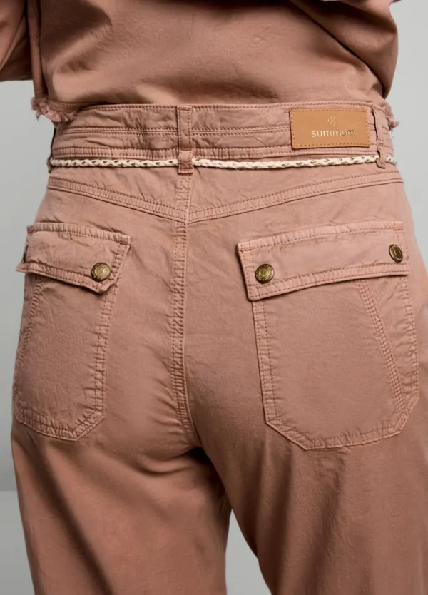 Women Summum Woman Trousers With Patch Pockets