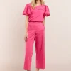 Women Summum Woman Trousers With 7/8Th Straight Legs