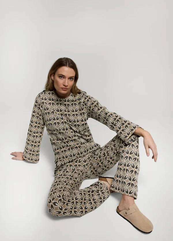 Women Summum Woman Trumpet-Sleeve Top