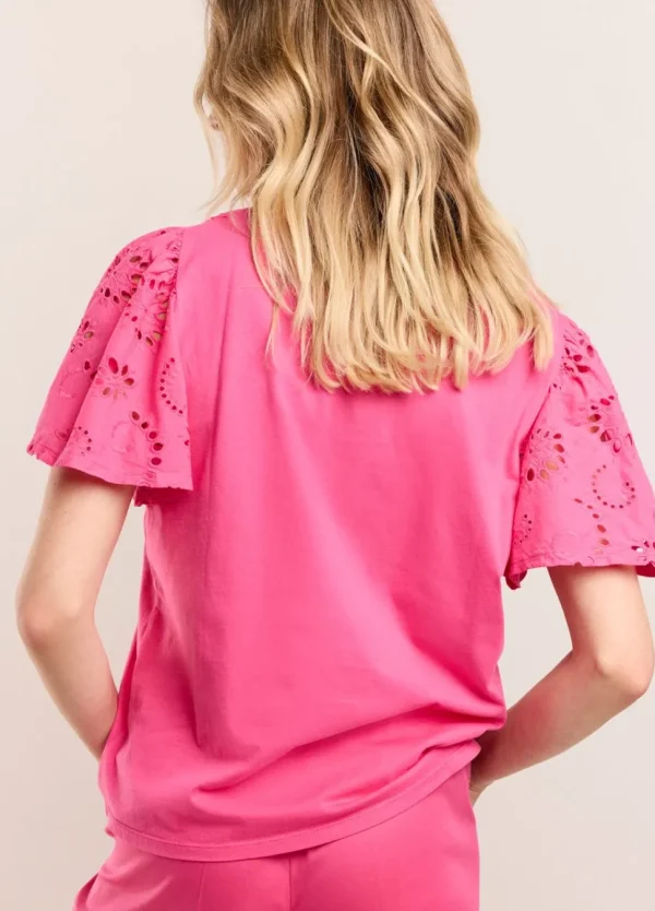 Women Summum Woman T-Shirt With English Embroidery