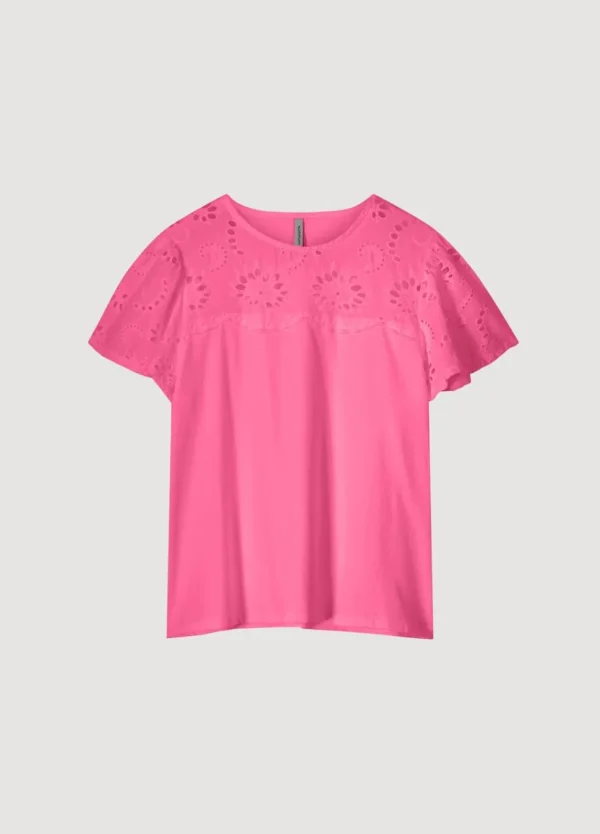 Women Summum Woman T-Shirt With English Embroidery