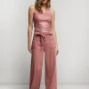 Women Summum Woman Wide-Leg Trousers With Belt