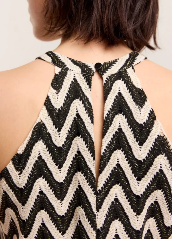 Women Summum Woman Zigzag Halter Top