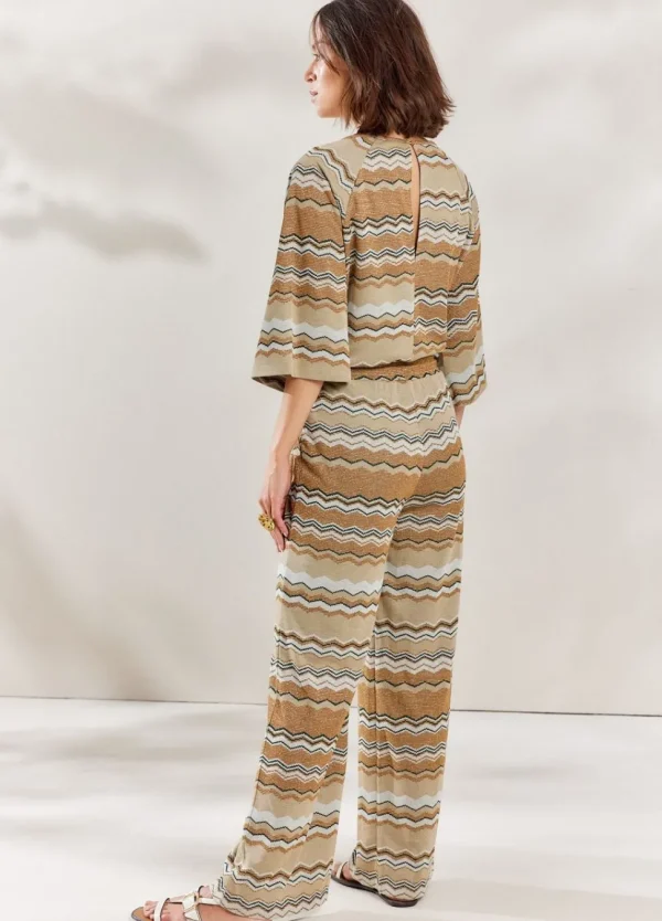 Women Summum Woman Zigzag Jumpsuit